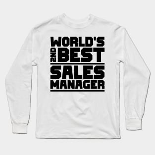 2nd best sales manager Long Sleeve T-Shirt